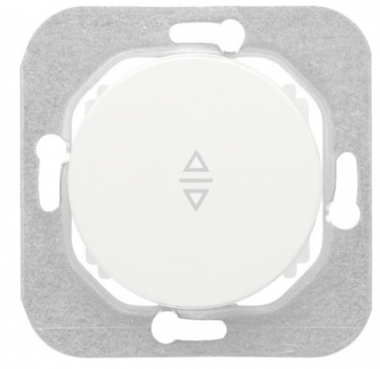 Фотография товара 'Bylectrica Механизм выключателя 1-клавишный проходной, СУ, серия ПРОВАНС, С610-3361 перламутр'