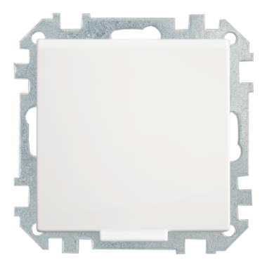 Фотография товара 'Bylectrica Механизм розетки с заземляющим контактом с крышкой со шторкой, серия СТИЛЬ, РС16-536'