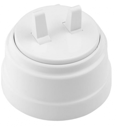 Фотография товара 'Bylectrica Выключатель 2-клавишный тумблерный (10А) ОУ, серия РЕТРО, А510-2204'