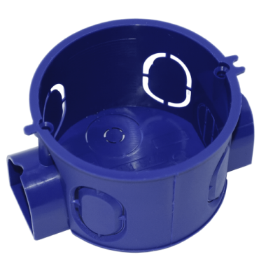 Фотография товара 'Bylectrica Коробка монтажная для гипсокартона евростандарт (для бетона и кирпича, ?66,2х80х43 мм), КЕ-231'