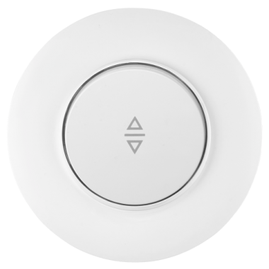 Фотография товара 'Bylectrica Выключатель 1-клавишный перекрестный, СУ, серия ПРОВАНС круг, С6/2 10-2462'