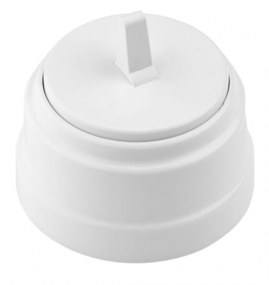 Фотография товара 'Bylectrica Выключатель 1-клавишный тумблерный (10А) ОУ, серия РЕТРО, А110-2203'