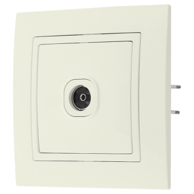 Фотография товара 'Bylectrica Розетка Телевизионная, серия УЮТ, ТР-046 бежевый'