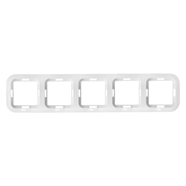 Фотография товара 'Bylectrica Рамка 5-х местная, серия ГАРМОНИЯ, ЮЛИГ.735212.395'