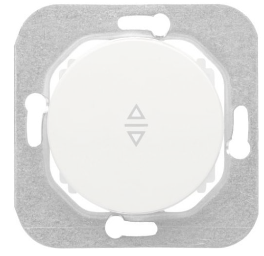 Фотография товара 'Bylectrica Механизм выключателя 1-клавишный проходной, СУ, серия ПРОВАНС, С610-3361 перламутр'