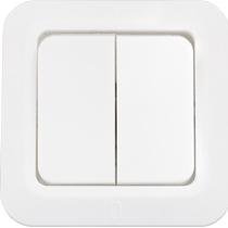 Фотография товара 'Bylectrica Выключатель двухклавишный СУ, С54-001'