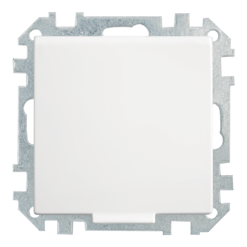 Фотография товара 'Bylectrica Механизм розетки с заземляющим контактом с крышкой со шторкой, серия СТИЛЬ, РС16-536'