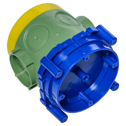 Фотография товара 'Bylectrica Коробка установочная с монтажным основанием для заливки в бетон 82,5х82,5х91,5 мм, К-414'