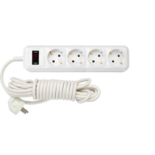 Фотография товара 'Bylectrica Удлинитель 4-местный с заземляющим контактом, У10-328 10м'