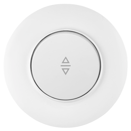 Фотография товара 'Bylectrica Выключатель 1-клавишный перекрестный, СУ, серия ПРОВАНС круг, С6/2 10-2462'