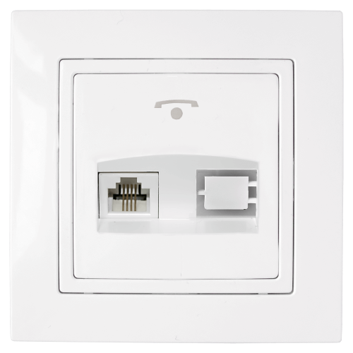 Фотография товара 'Bylectrica Розетка Телефонная, серия УЮТ,ТР4-056'