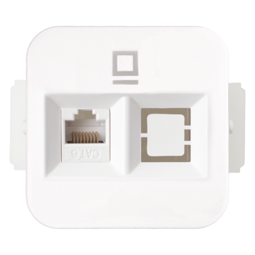 Фотография товара 'Bylectrica Механизм компьютерной розетки, серия ГАРМОНИЯ, РК18-019'