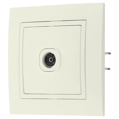 Фотография товара 'Bylectrica Розетка Телевизионная, серия УЮТ, ТР-046 бежевый'