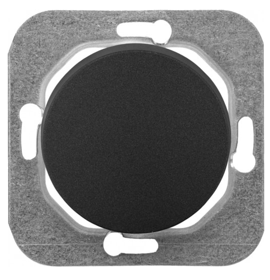 Фотография товара 'Bylectrica Механизм выключателя 1-клавишный СУ, серия ПРОВАНС, С110-3301 графит'