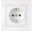 Фотография товара 'Bylectrica Розетка 1-местная СУ с заземляющим контактом, серия УЮТ, РС16-339'